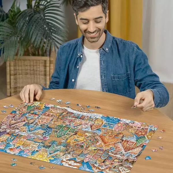 Christmas Cookie Village 1000pc Puzzle