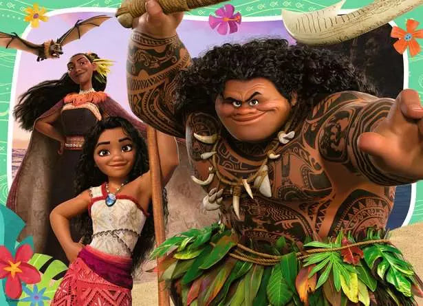 Disney Moana Bumper Pack 4x100pc Puzzles