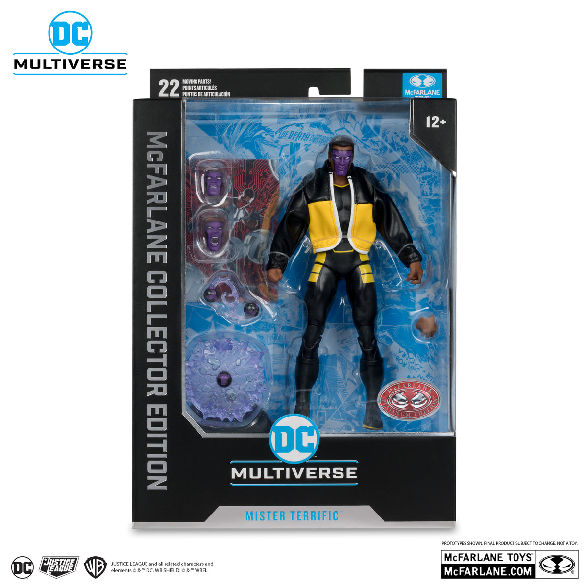 DC Multiverse JSOA #38 Mister Terrific Red Platinum Edition