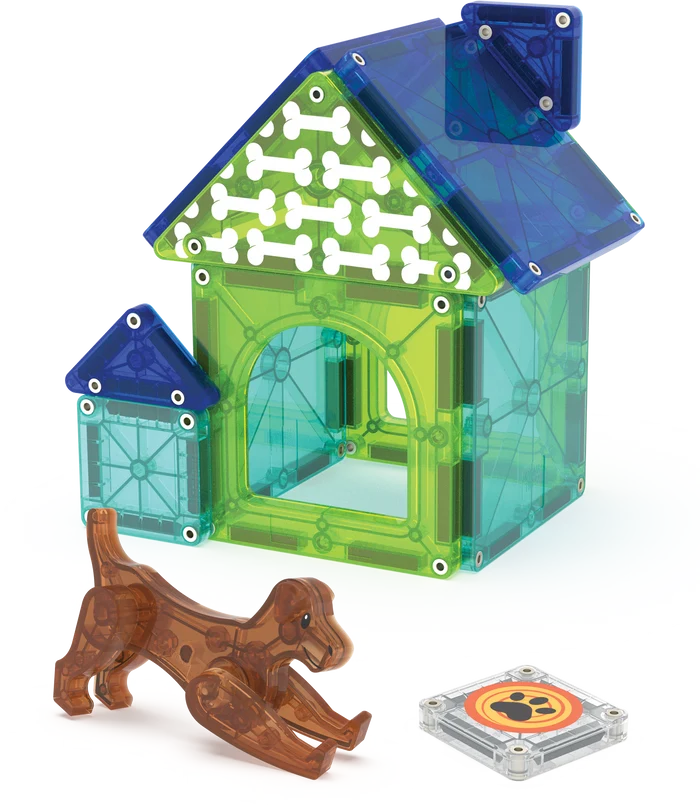 Magna-Tiles Dog House 13-Piece Set