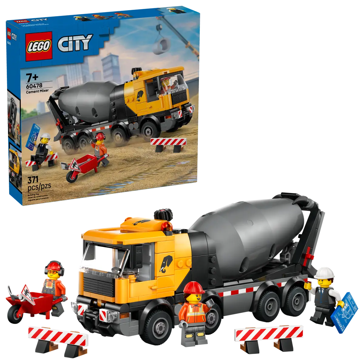 LEGO® City Cement Mixer (60478)