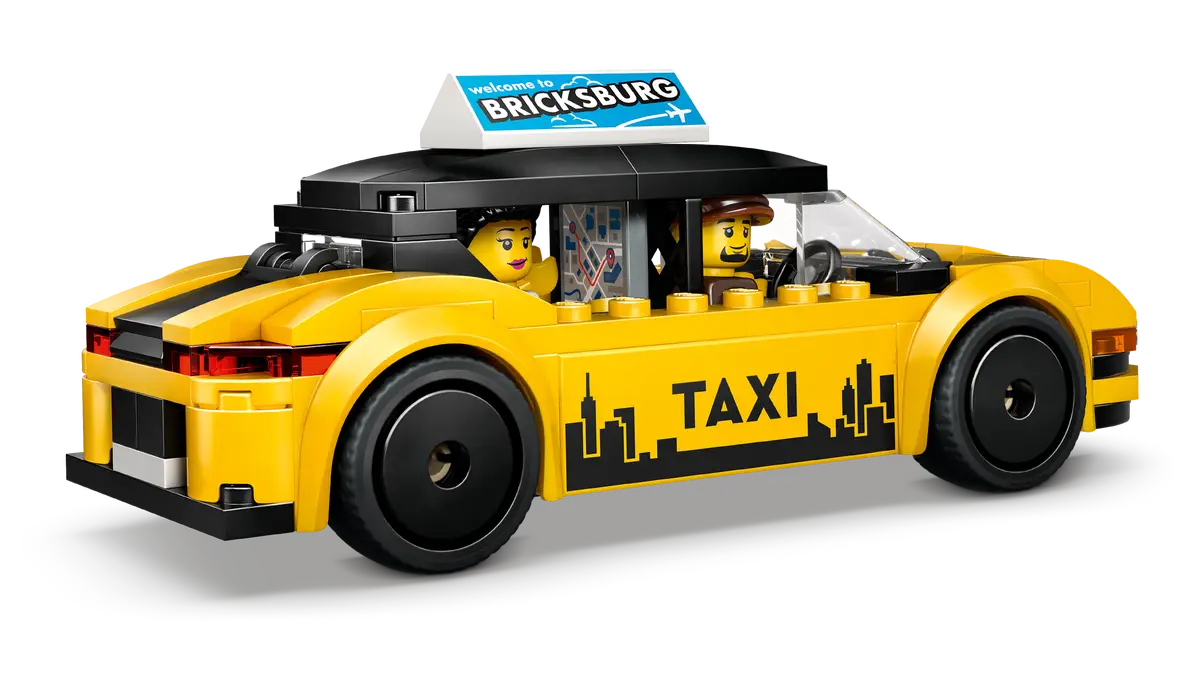 LEGO® City Yellow Taxi (60487)