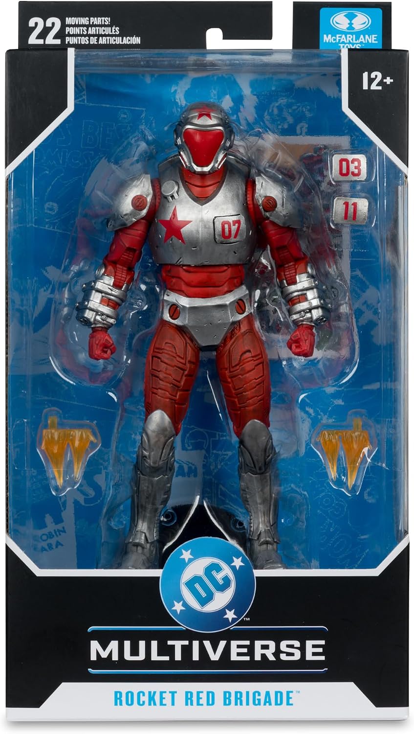 DC Multiverse Rocket Red Brigade (Justice League: Generation Lost) 7-Inch Action Figure