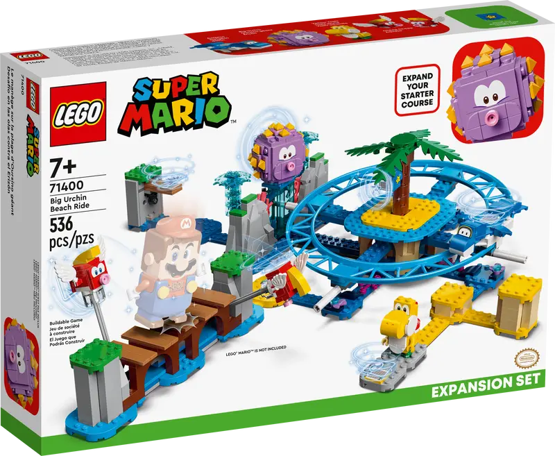 LEGO® Super Mario™ Big Urchin Beach Ride Expansion Set (71400) (Retired)