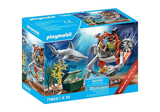 Treasure hunt with submarine (PM-71860)