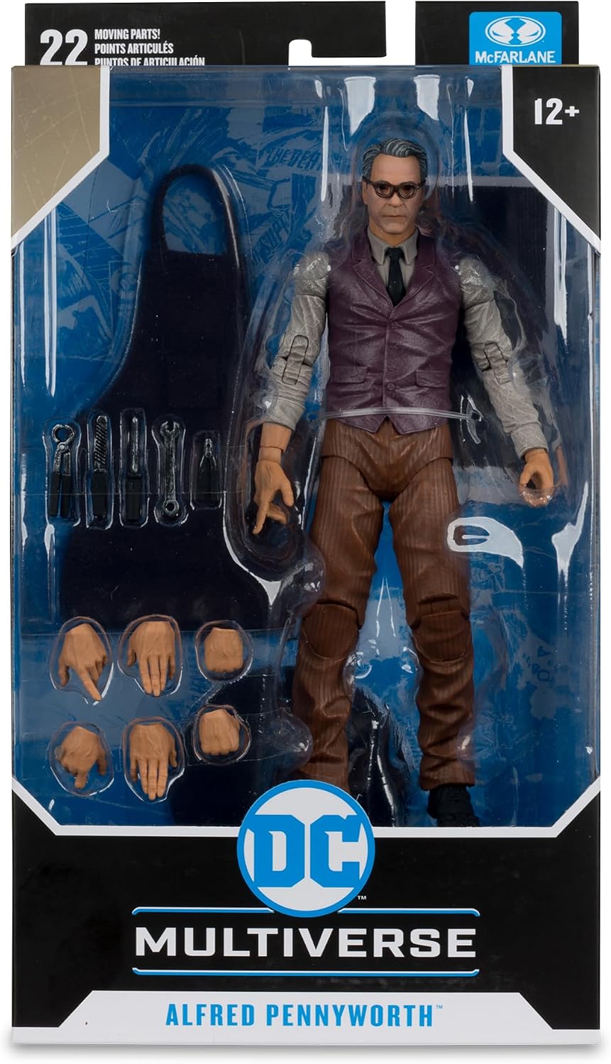 DC Multiverse Alfred Pennyworth Batman v Superman DOJ