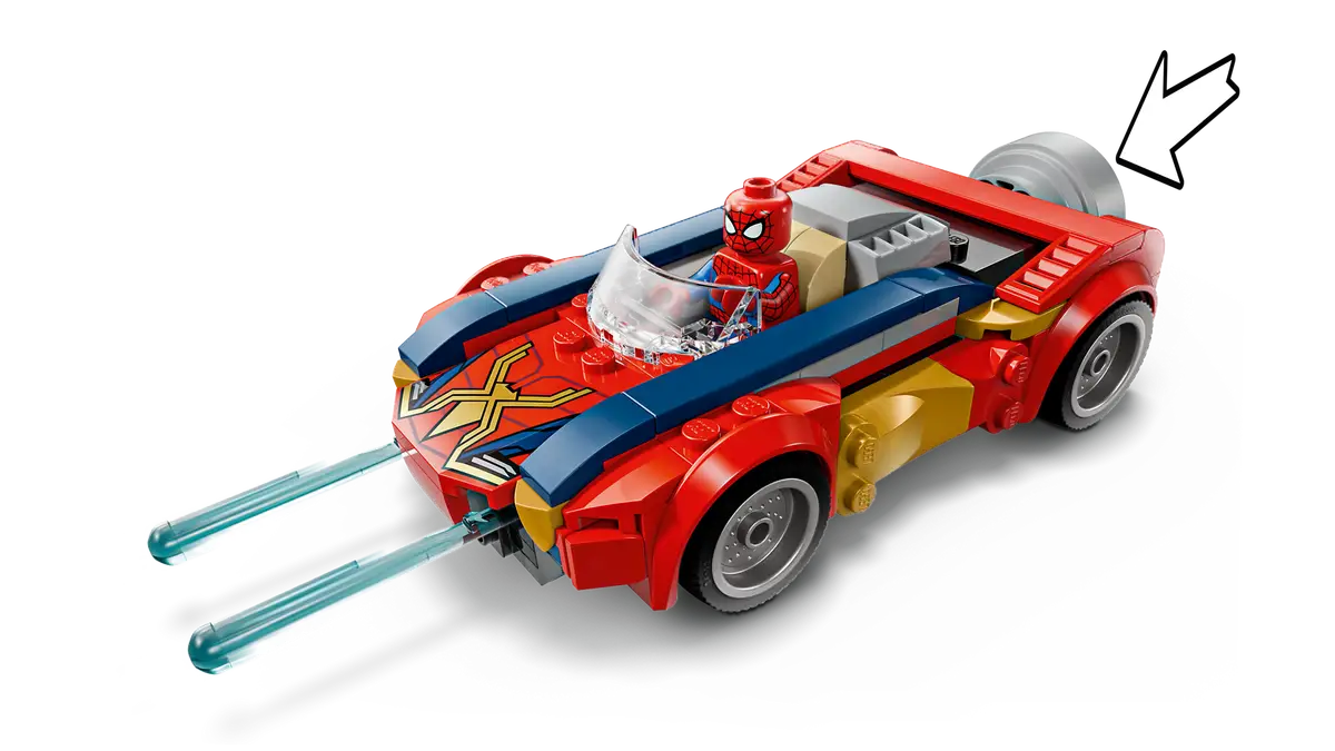 LEGO® Marvel Spider-Man Car vs. Venomized Wolverine (76336)