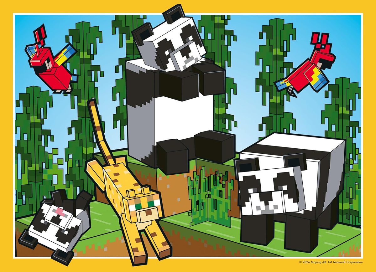 Minecraft 4x100pc XXL Puzzle