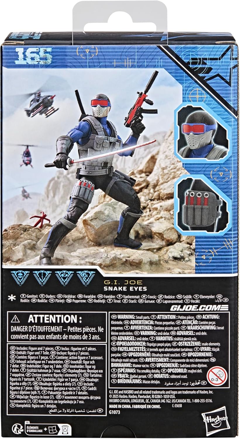 GI Joe Classified Snake Eyes #165 (G1073)