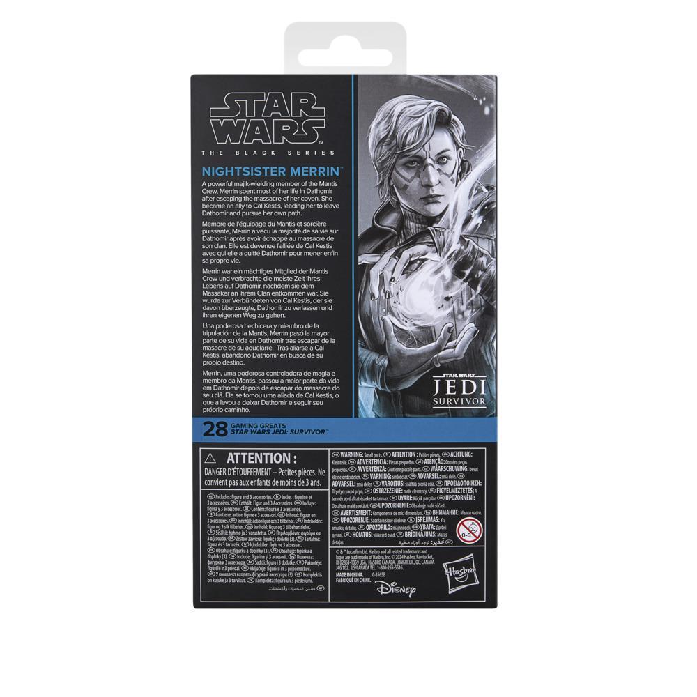 SW Black Series SW Jedi Survivor Nightsister Merrin (G1560)