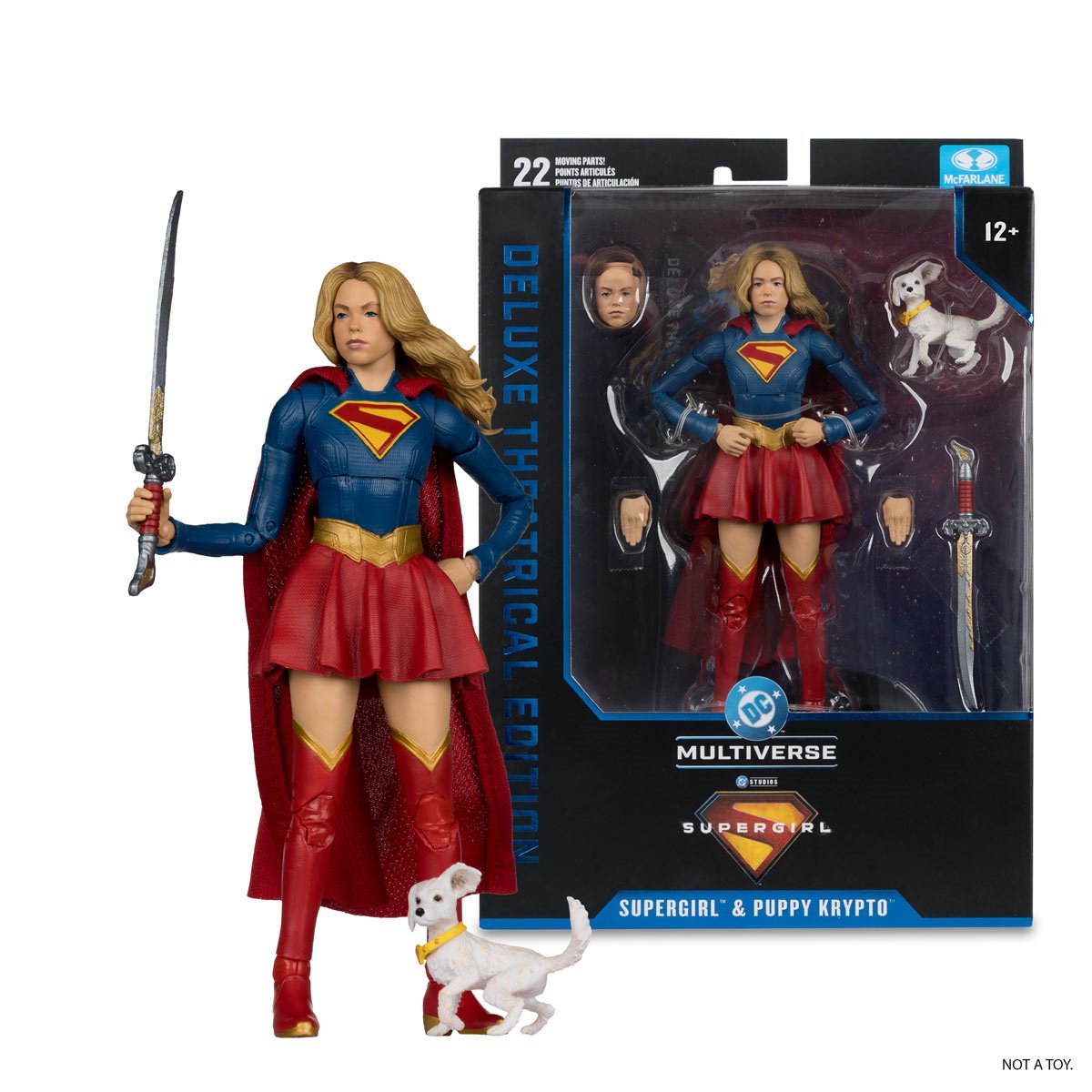 DC Deluxe Theatrical W4 Supergirl 7-Inch Action Figure
