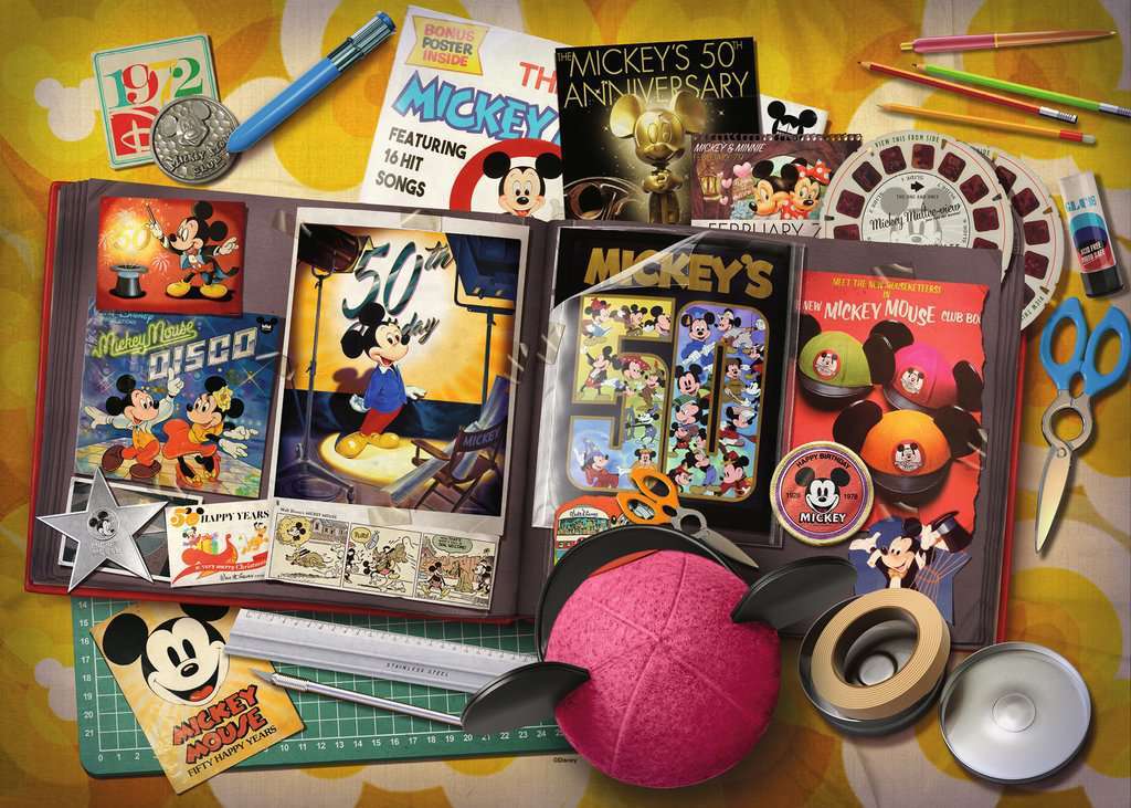 Mickey's Coll. Edition (1970s) 1000 Pc