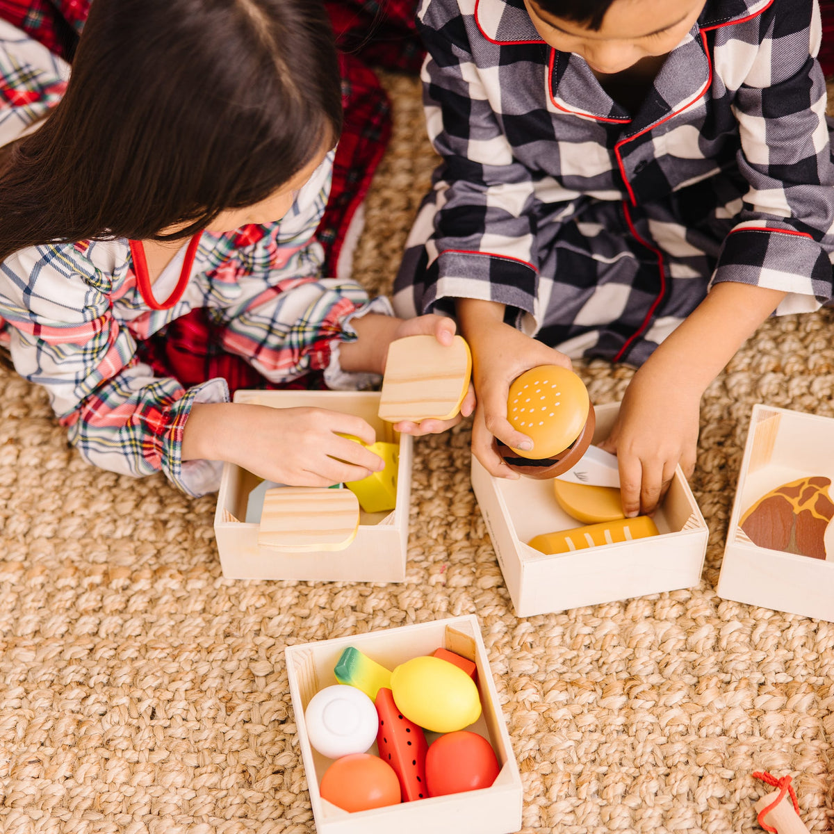 Food Groups - Wood Play Food