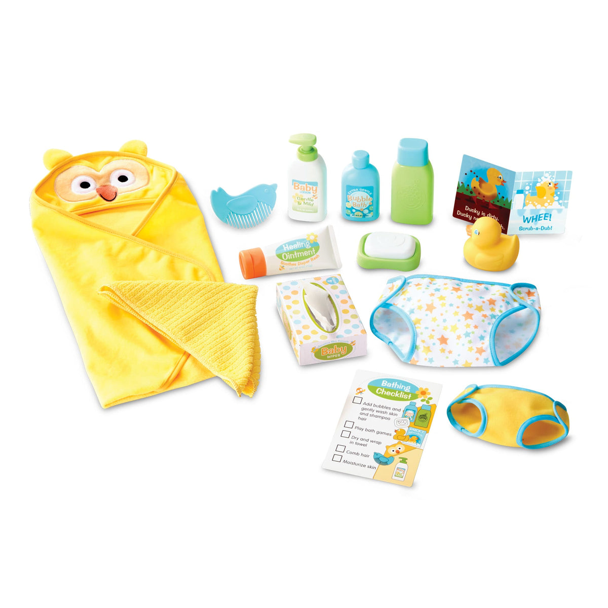 Mine to Love Changing & Bathtime Playset