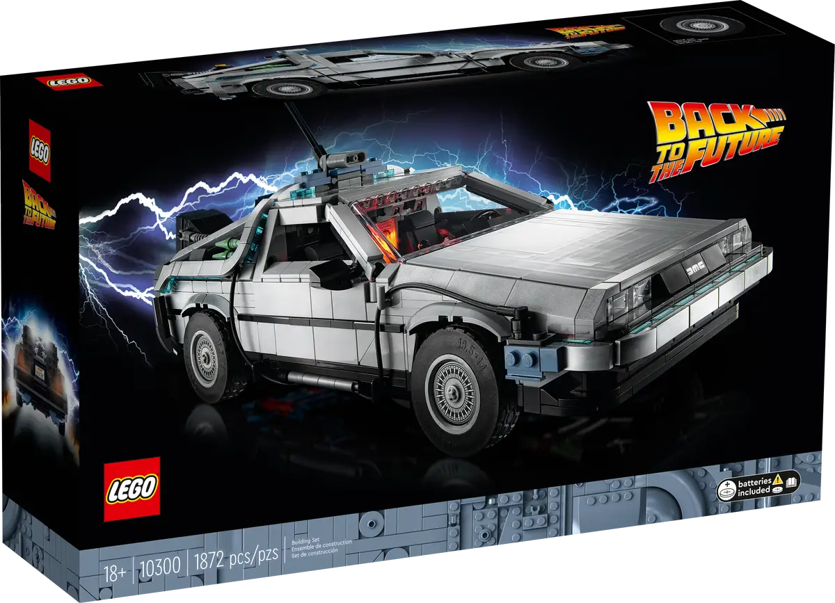 LEGO® Icons Back to the Future Time Machine (10300)