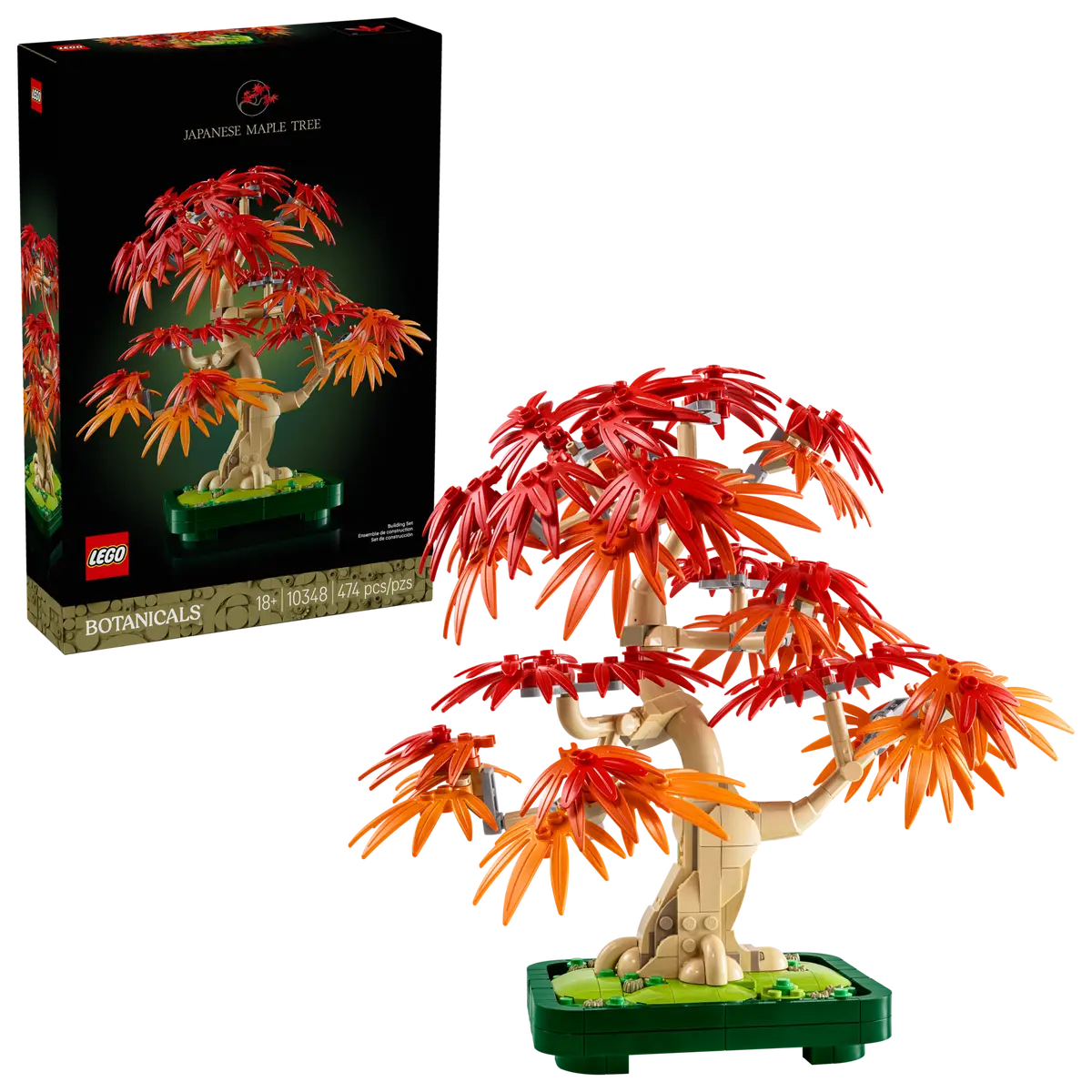 LEGO® Botanicals Japanese Red Maple Bonsai Tree (10348)