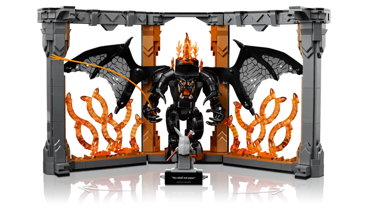 LEGO® Lord of the Rings™ Balrog Book Nook (10367)