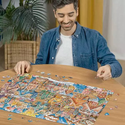 Christmas Cookie Village 1000pc Puzzle