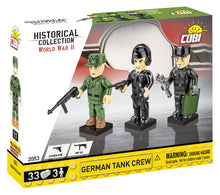 German Tank Crew - 3 figures & accessories