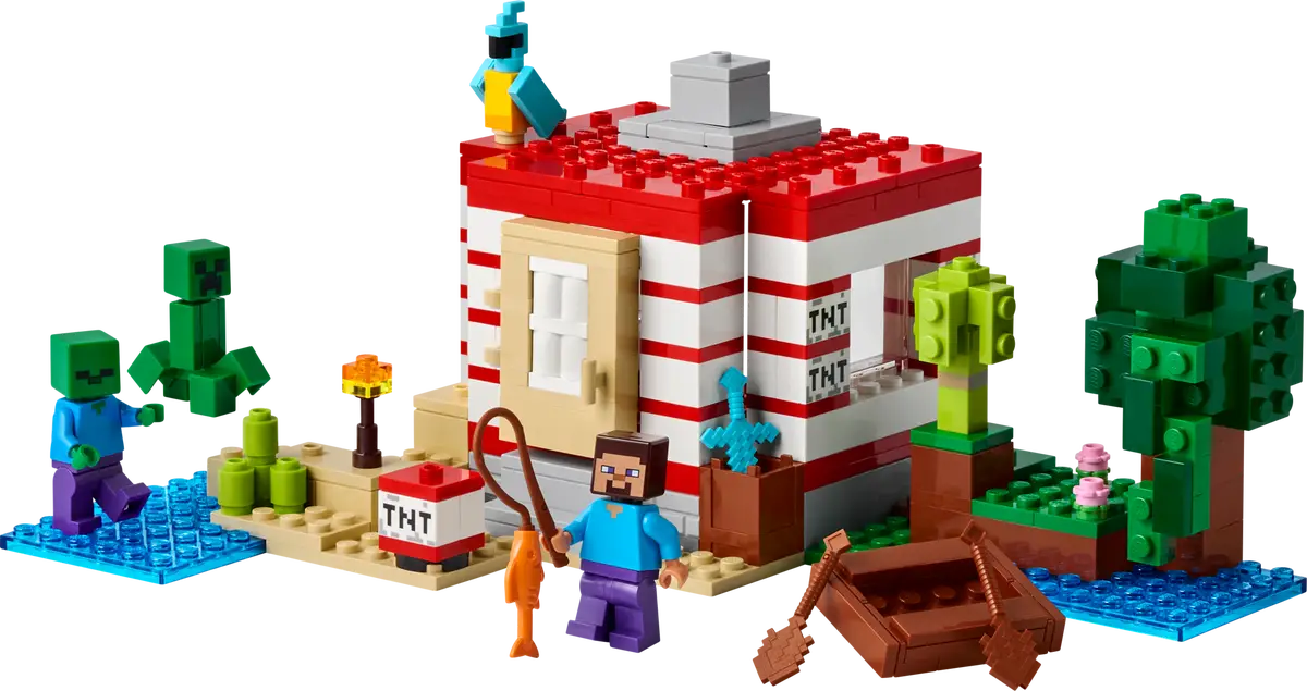 LEGO® Minecraft® The TNT Jungle House (21275)