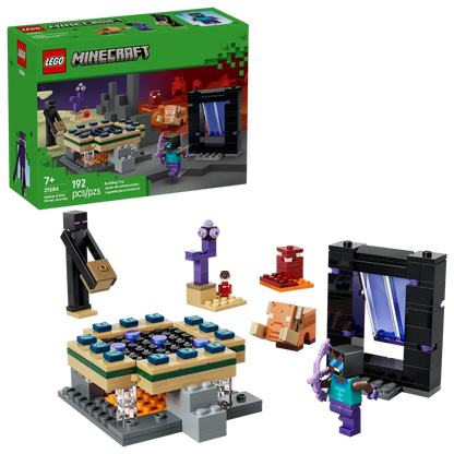 LEGO® Minecraft® Nether & End Portal Journey (21584)