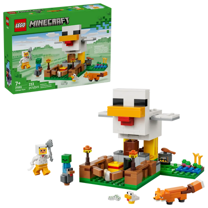 LEGO® Minecraft® Chicken Farm (21585)