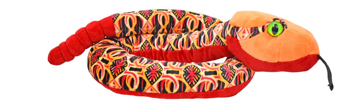 Snakesss Tribal Orange - 54"