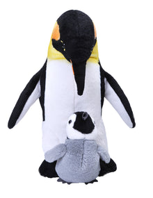 Mom & Baby Emperor Penguin - 12"