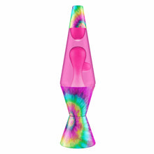 Lava Lamp 14.5in Spiral Tie Dye Pink/Pink