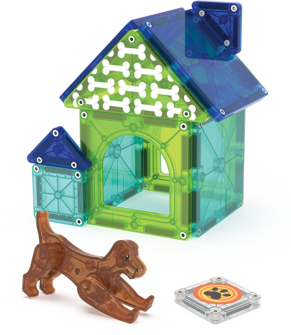 Magna-Tiles Dog House 13-Piece Set