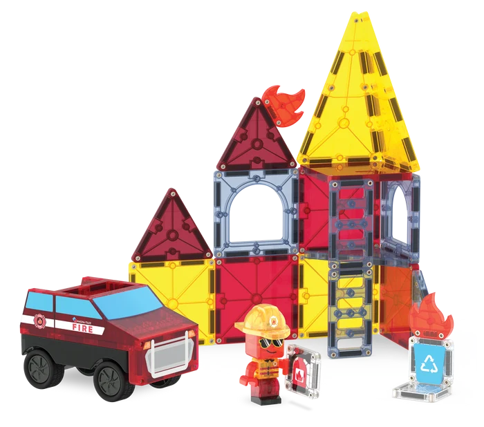 Magna-Tiles Fire Rescue 27-Piece Set
