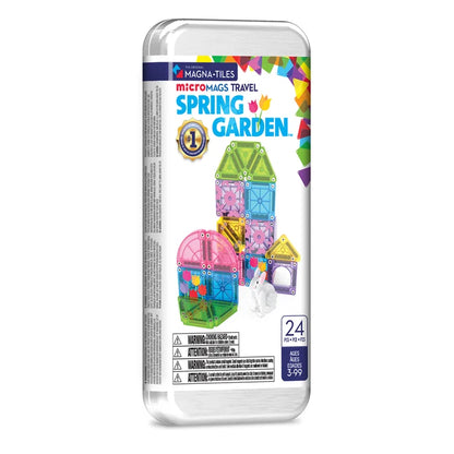 microMAGS Spring Garden 24-Piece Travel Set