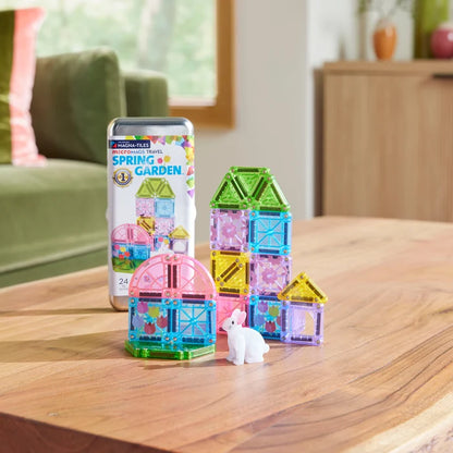 microMAGS Spring Garden 24-Piece Travel Set