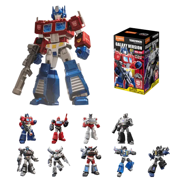 BLOKEES Transformers Galaxy Version 01 Roll Out BLIND BOX