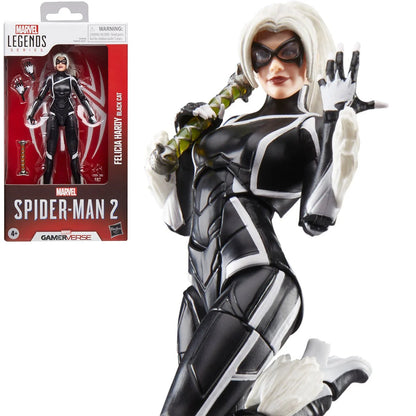 Marvel Legends Spider-Man Gamerverse Felicia Hardy Black Cat 6-Inch Action Figure
