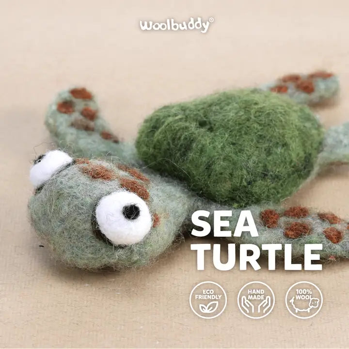 DIY Needle Felting Kit - Sea Turtle