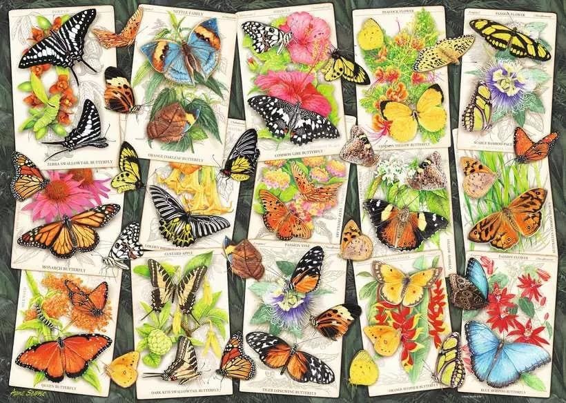 Tropical Butterflies 1000 Pc Puzzle