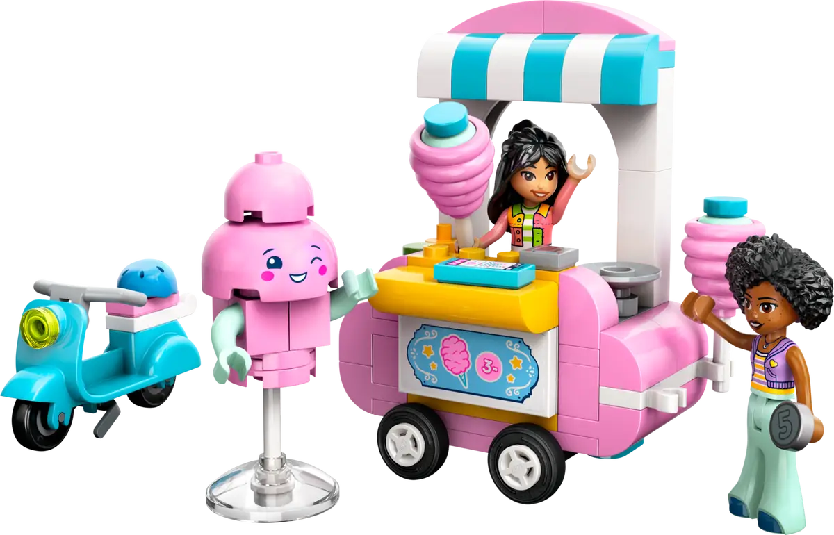 LEGO® Friends Cotton Candy Stand and Scooter (42643)