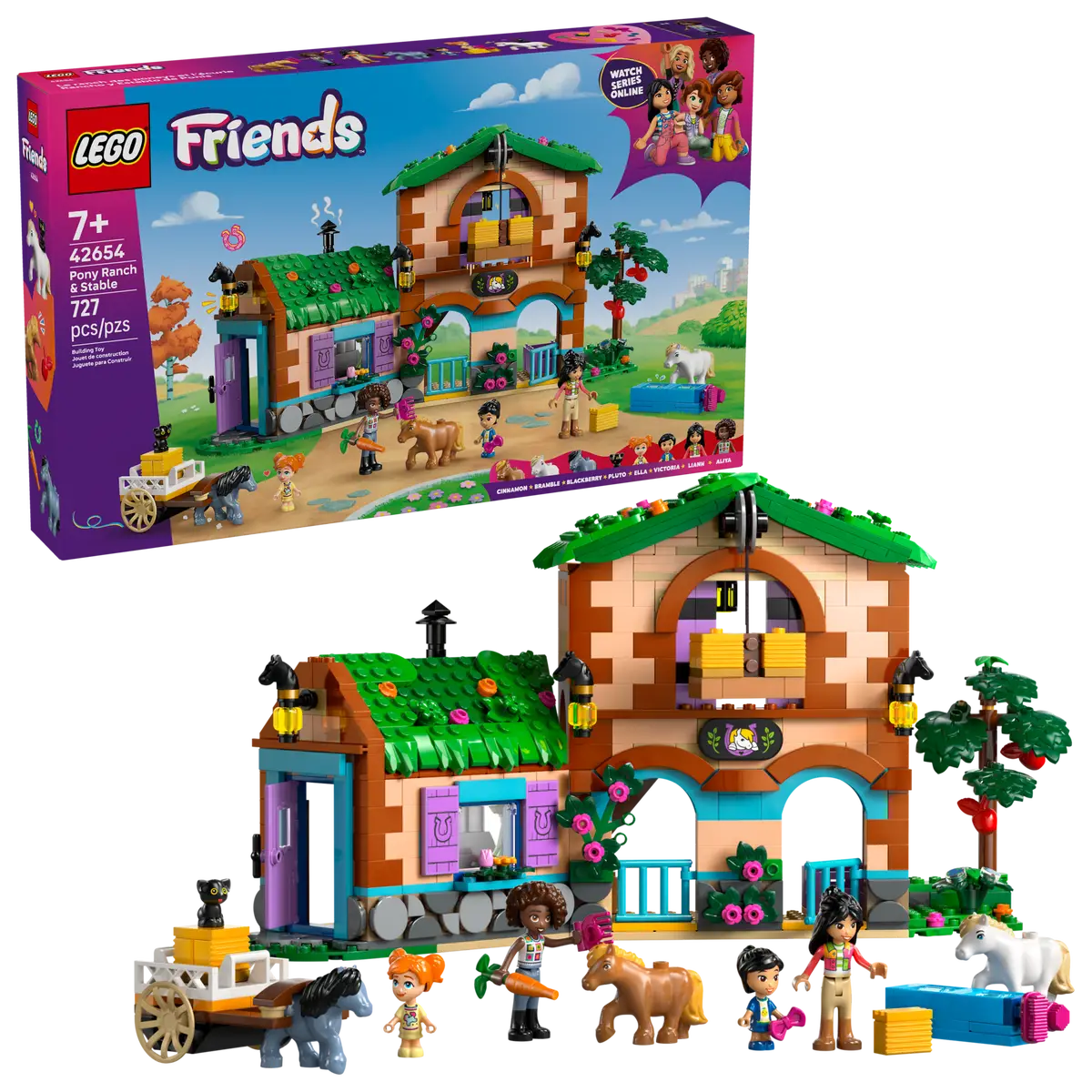 LEGO® Friends Pony Ranch & Stable (42654)