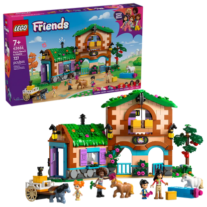 LEGO® Friends Pony Ranch & Stable (42654)
