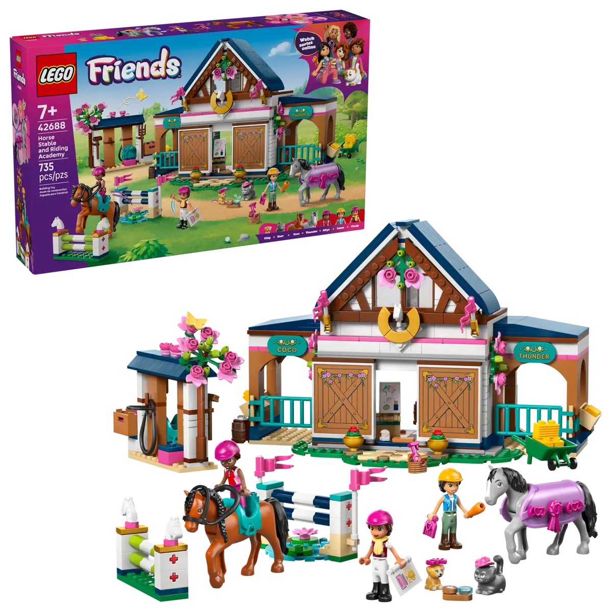 LEGO® Friends Horse Stable and Riding Academy (42688)