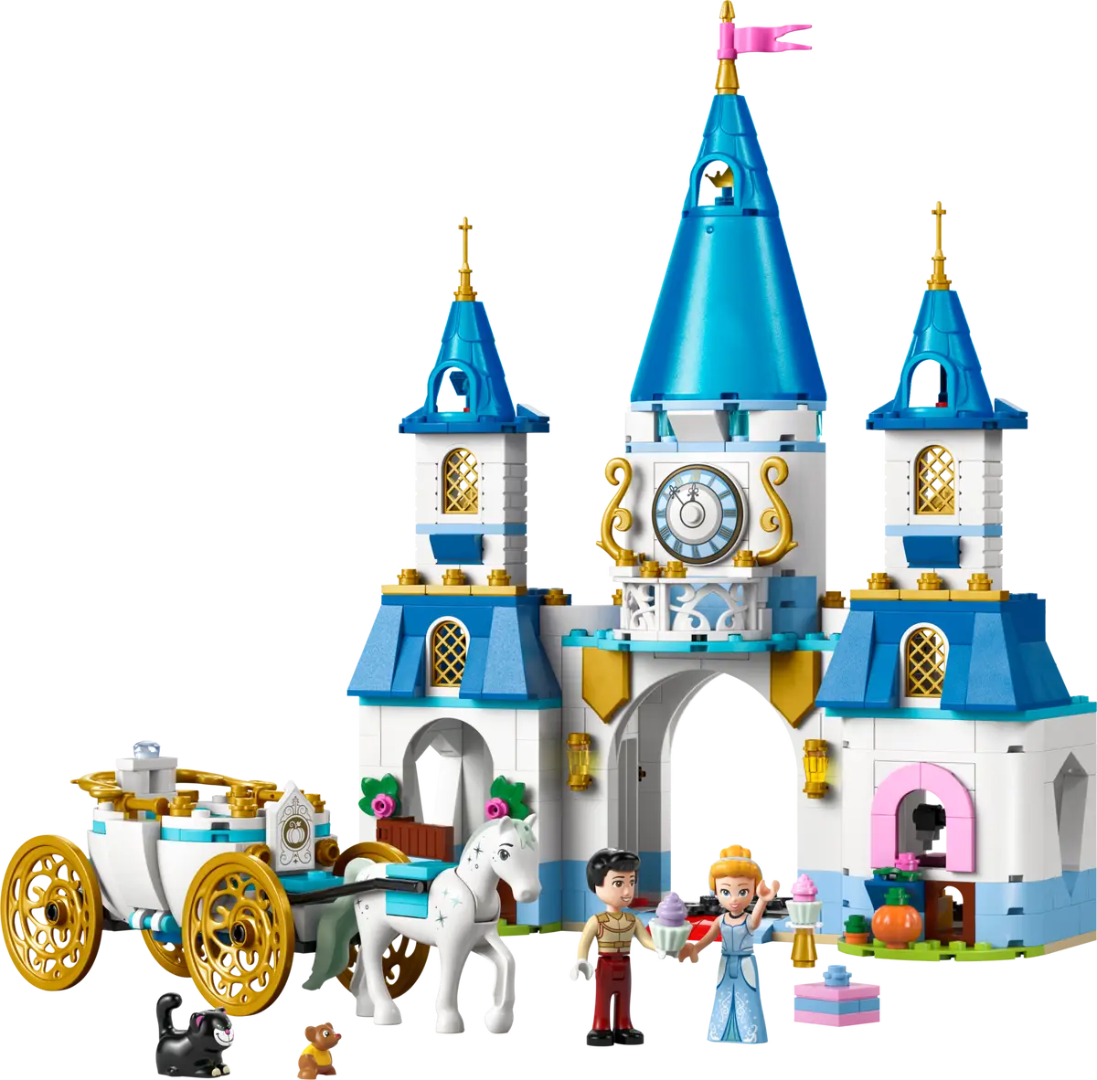 LEGO® Disney Cinderella's Castle & Horse Carriage (43275)