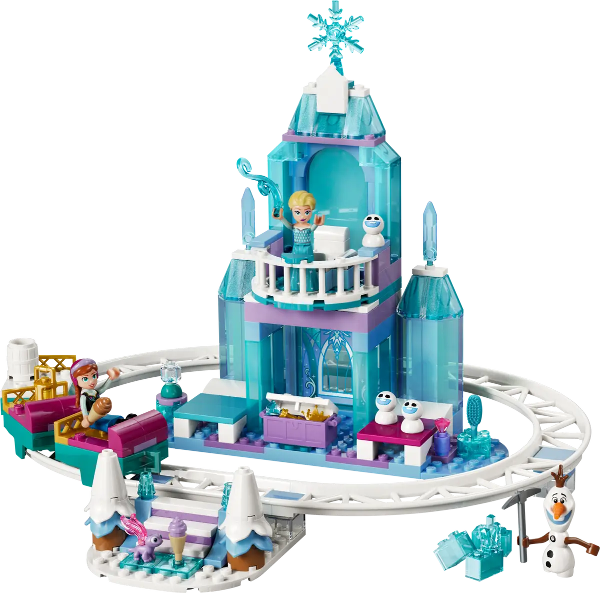 LEGO® Disney Elsa's Ice Castle & Snow Ride Adventure (43281)