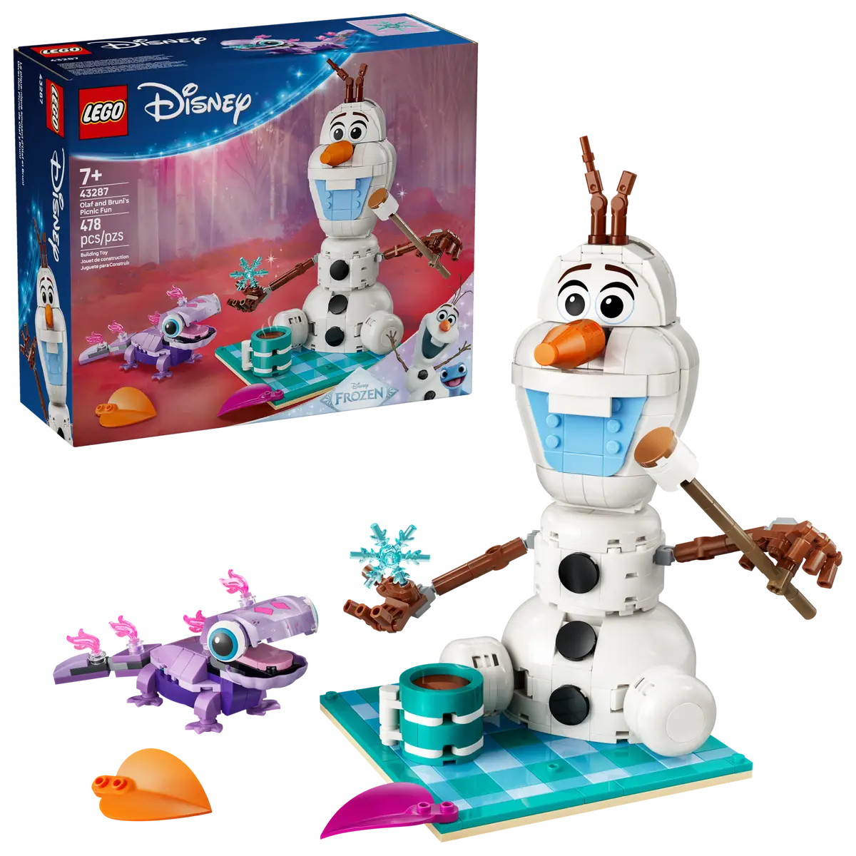 LEGO® Disney Olaf and Bruni's Picnic Fun (43287)