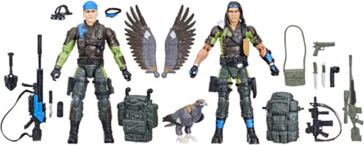 GI Joe Classified Mad Marauders Low-Light, Spirit Iron-Knife & Niyol #128 (F9240)
