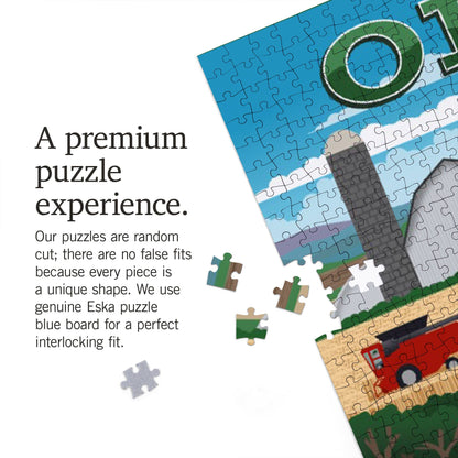 Ohio Retro Countryside 1000 Piece