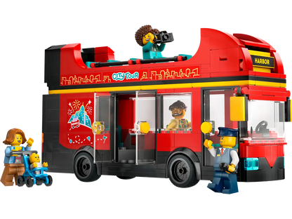 LEGO® City Red Double-Decker Sightseeing Bus (60407)
