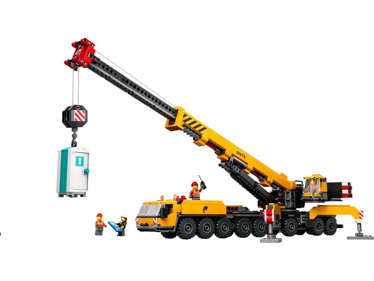 LEGO® City Yellow Mobile Construction Crane (60409)