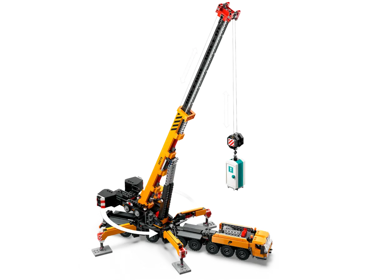 LEGO® City Yellow Mobile Construction Crane (60409)