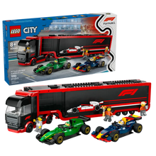 LEGO® City F1® Truck with RB20 & AMR24 F1® Cars (60445)